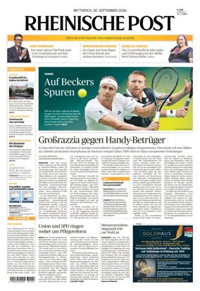 Cover of Rheinische Post