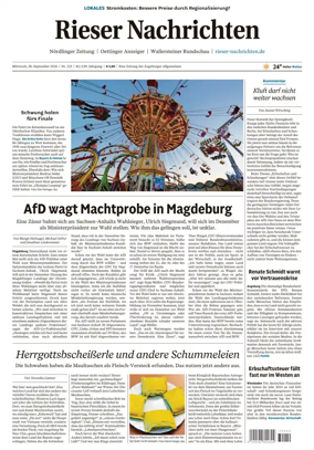 Cover of Rieser Nachrichten
