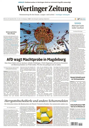 Cover of Wertinger Zeitung