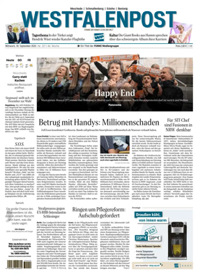 Cover of Westfalenpost (Meschede)