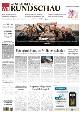 Cover of Westfalische Rundschau (Dortmund-Sud II)