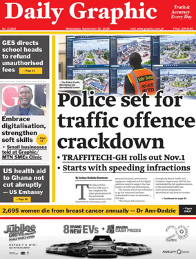 Cover of Daily Graphic