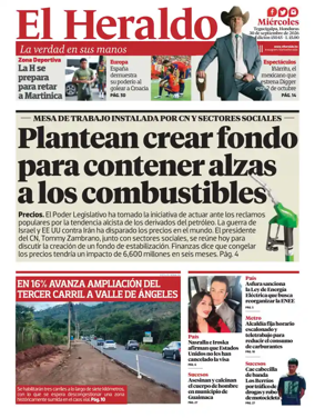 Cover of Diario El Heraldo