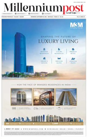 Cover of Millennium Post
