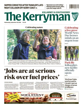 Cover of The Kerryman (South Kerry Edition)