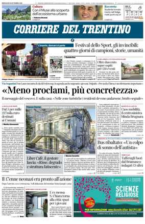 Cover of Corriere del Trentino