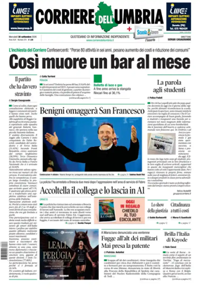Cover of Corriere dell Umbria