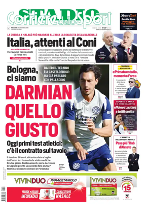 Cover of Corriere dello Sport Stadio (Bologna)