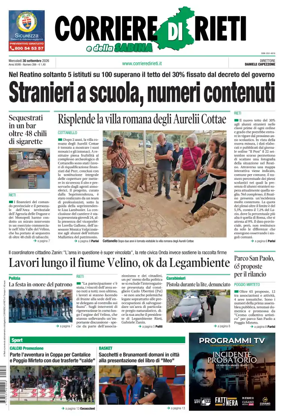 Cover of Corriere di Rieti
