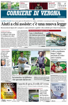 Cover of Corriere di Verona