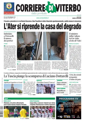 Cover of Corriere di Viterbo
