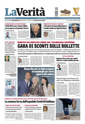 Cover of La Verita (Italia)