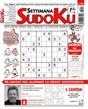 Cover of Settimana Sudoku