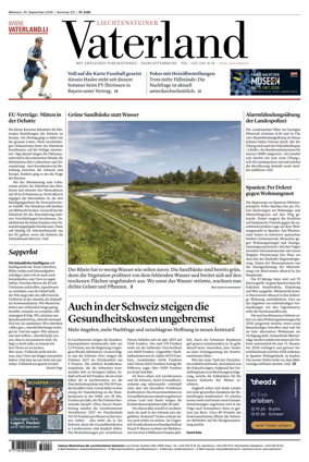 Cover of Liechtensteiner Vaterland
