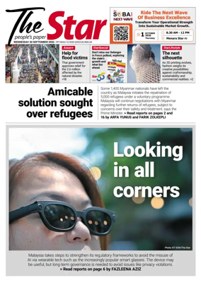 Cover of The Star Malaysia