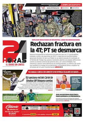 Cover of 24 Horas - El diario sin limites