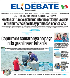 Cover of El Debate de Guamuchil
