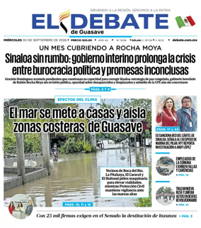 Cover of El Debate de Guasave