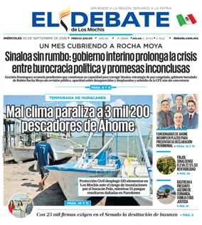 Cover of El Debate de Los Mochis