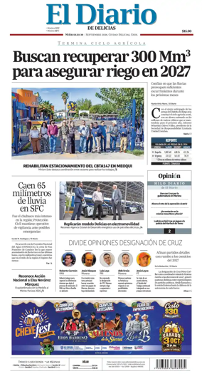 Cover of El Diario de Delicias