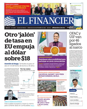 Cover of El Financiero