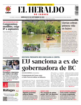 Cover of El Heraldo de Juarez