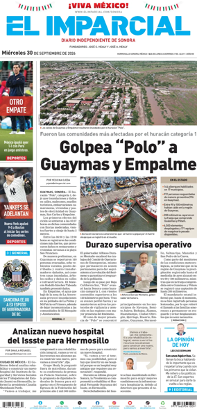 Cover of El Imparcial
