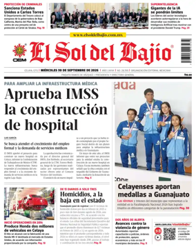 Cover of El Sol de Bajio