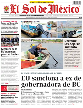 Cover of El Sol de Mexico