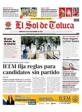 Cover of El Sol de Toluca