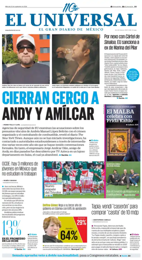 Cover of El Universal
