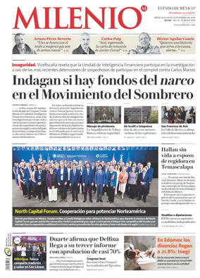 Cover of Milenio Edo de Mexico
