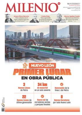 Cover of Milenio Monterrey