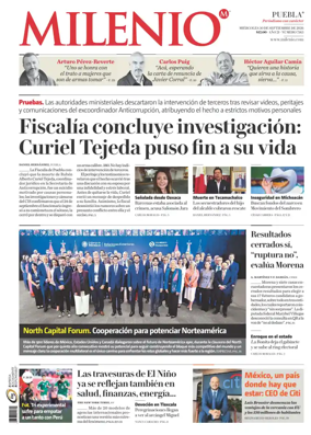 Cover of Milenio Puebla
