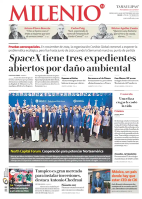 Cover of Milenio Tamaulipas