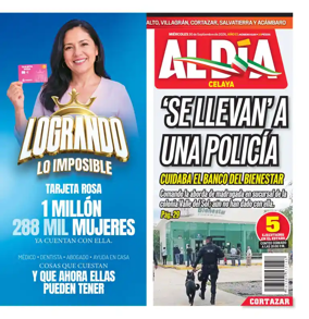 Cover of Periodico Al Dia (Celaya)