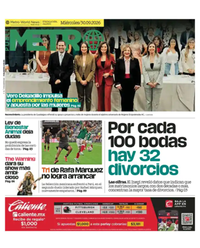 Cover of Publimetro Guadalajara