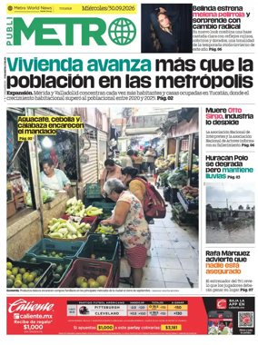 Cover of Publimetro Merida