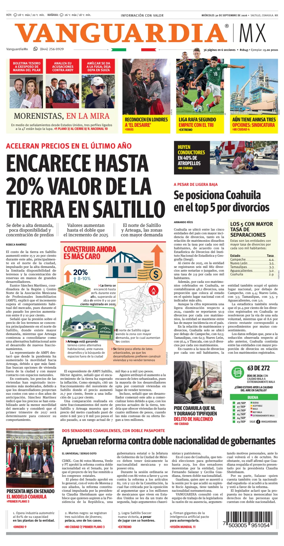 Cover of Vanguardia