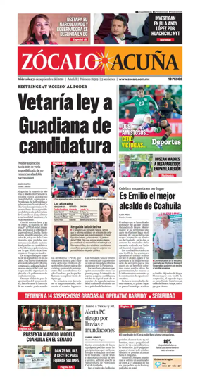 Cover of Zocalo Acuna