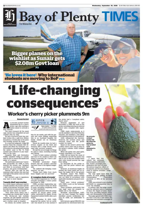 Cover of Bay of Plenty Times