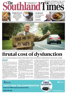 Cover of The Southland Times