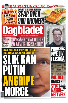 Cover of Dagbladet