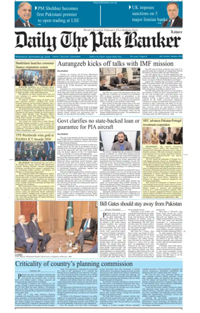 Cover of The Pak Banker