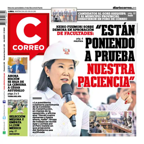 Cover of Diario Correo
