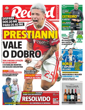 Cover of Record (Portugal)