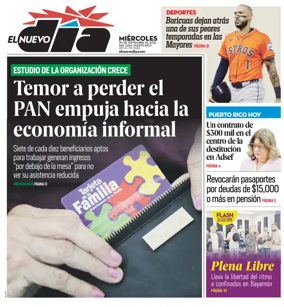 Cover of El Nuevo Dia