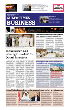 Cover of Gulf Times Business
