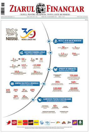 Cover of Ziarul Financiar