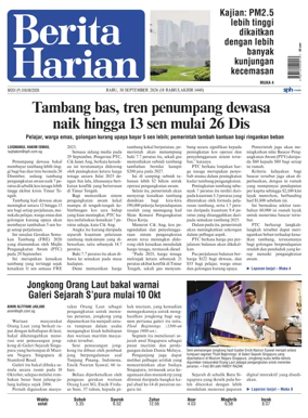 Cover of Berita Harian